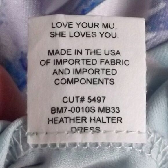 new SHOW ME YOUR MUMU Maxi Dress, XXS, Minty Floral, Heather Halter, Tall Vent - Picture 15 of 16